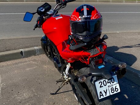 2013 Hyosung Comet GT250, красный, 199999 рублей, вид 2