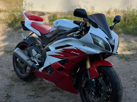 2007 Yamaha YZF-R6, красный, 550000 рублей, вид 1