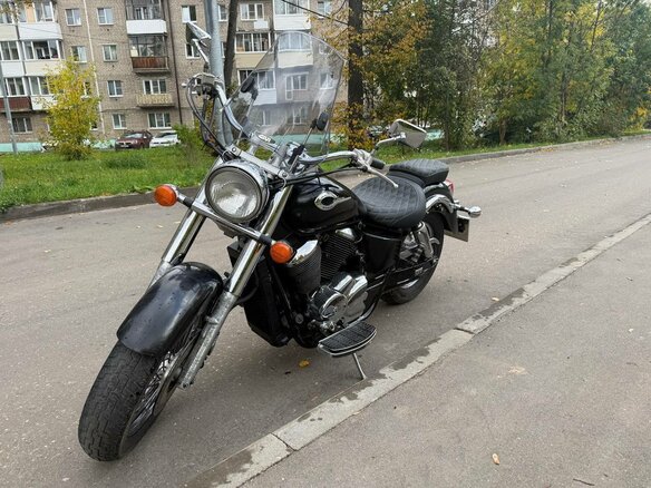 1999 Honda Shadow 400, чёрный - вид 9