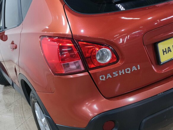 2007 Nissan Qashqai I, красный, 599000 рублей - вид 8