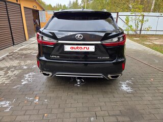2016 Lexus RX 200t IV, чёрный, 3650000 рублей, вид 4