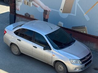 2012 Lada (ВАЗ) Granta I, серебристый, 360000 рублей, вид 1