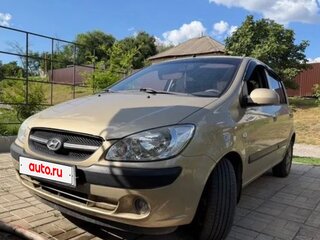 2008 Hyundai Getz I Рестайлинг, бежевый, 450000 рублей, вид 1