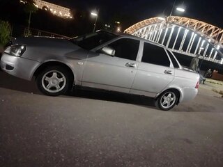 2010 Lada (ВАЗ) Priora I, серебристый, 185000 рублей, вид 4