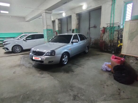 2008 Lada (ВАЗ) Priora I, серебристый, 320000 рублей - вид 9