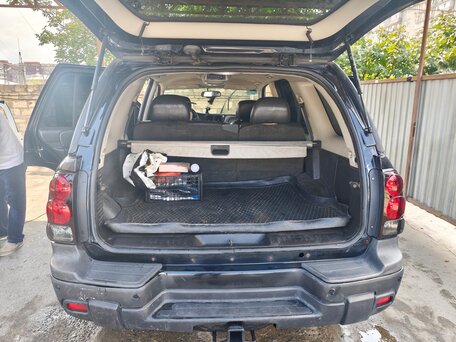 2009 Chevrolet TrailBlazer I Рестайлинг, чёрный, 760000 рублей, вид 3