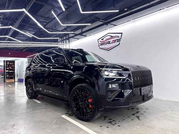 2026 Zeekr 8X 70 kWh, чёрный - вид 8