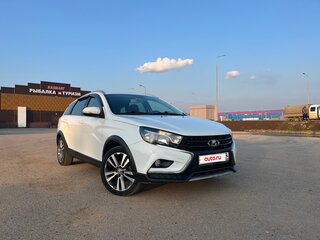 2018 Lada (ВАЗ) Vesta SW I, белый, 935000 рублей, вид 3