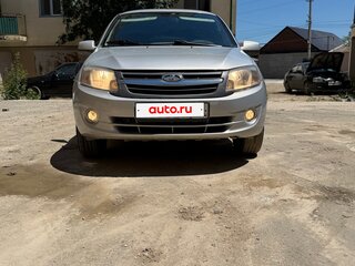 2013 Lada (ВАЗ) Granta I, серебристый, 525000 рублей, вид 2