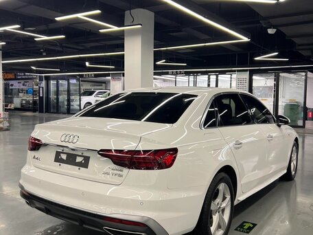 2022 Audi A4 35 TFSI Long V (B9) Рестайлинг, белый, 3663000 рублей, вид 4