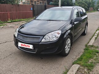 2008 Opel Astra H Рестайлинг, чёрный, 444000 рублей, вид 1