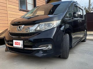 2016 Honda Stepwgn Spada V, чёрный, 1850000 рублей, вид 4