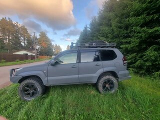 2007 Toyota Land Cruiser Prado 5-speed 120 Series, серый, 1550000 рублей, вид 5
