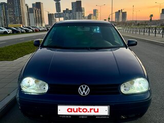 2003 Volkswagen Golf IV, синий, 290000 рублей, вид 3
