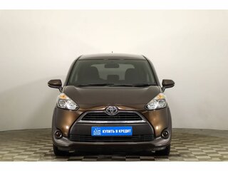 2016 Toyota Sienta II, коричневый, 1379000 рублей, вид 2