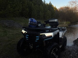 2025 Motoland ATV 300 MAX X, серый, 250000 рублей, вид 2