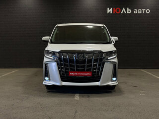 2019 Toyota Alphard III Рестайлинг, белый, 4100000 рублей, вид 2