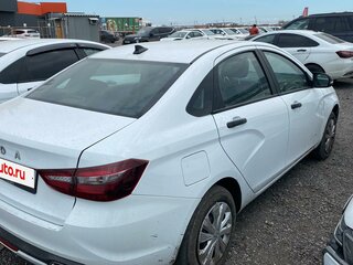 2024 Lada (ВАЗ) Vesta I Рестайлинг (NG), белый, 874000 рублей, вид 3