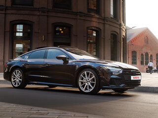 2021 Audi A7 45 TFSI II (4K), синий, 4900000 рублей, вид 4