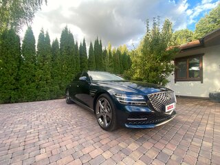2021 Genesis G80 II, синий, 4800000 рублей, вид 2