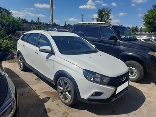 2020 Lada (ВАЗ) Vesta SW Cross I, белый, 990000 рублей, вид 1