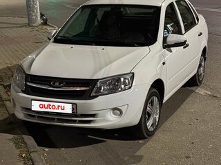 2013 Lada (ВАЗ) Granta I, белый, 420000 рублей, вид 1