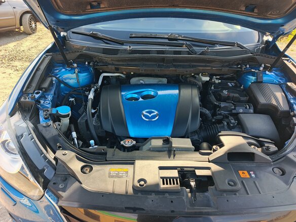 2012 Mazda CX-5 I, синий, 1650000 рублей - вид 16