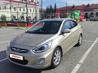 2014 Hyundai Solaris I, бежевый, 898000 рублей, вид 1