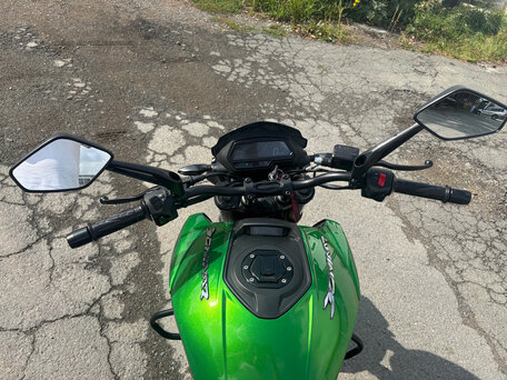 2021 Bajaj Dominar 400, зелёный, 350000 рублей, вид 3