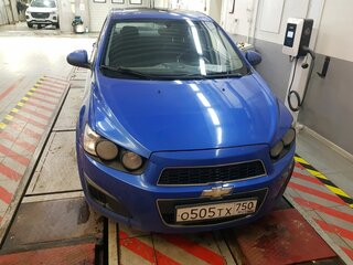 2013 Chevrolet Aveo II, синий, 799000 рублей, вид 1