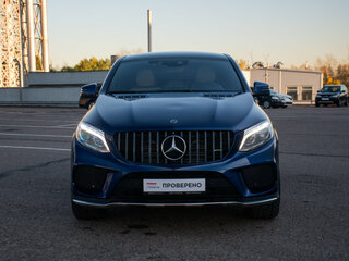 2018 Mercedes-Benz GLE Coupe 350 d I (C292), синий, 3587000 рублей, вид 2