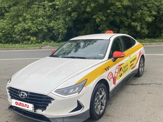 2021 Hyundai Sonata VIII (DN8), белый, 1400000 рублей, вид 1