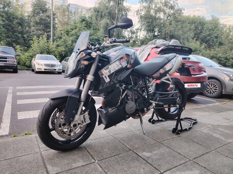 2009 KTM 990 Super Duke, чёрный, 400000 рублей, вид 2