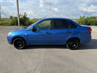 2018 Lada (ВАЗ) Granta I Рестайлинг, синий, 449999 рублей, вид 5