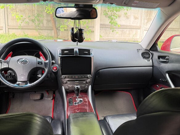 2007 Lexus IS 250 II, красный, 1600000 рублей - вид 8