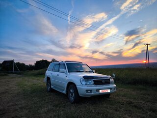 1998 Toyota Land Cruiser 100 Series, белый, 950000 рублей, вид 1
