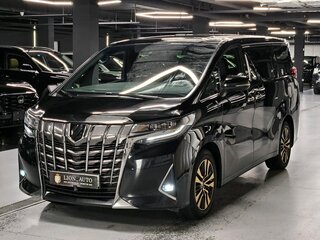 2021 Toyota Alphard III Рестайлинг, чёрный, 6700000 рублей, вид 4