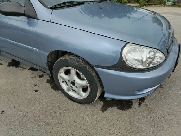 2001 Kia Rio I, синий, 230000 рублей - вид 9
