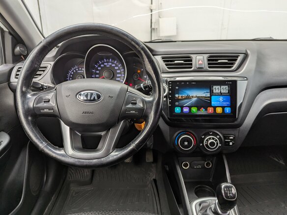 2014 Kia Rio 5-speed III, белый, 699000 рублей - вид 15