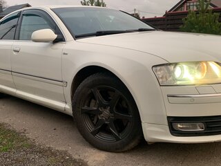 2006 Audi A8 II (D3) Рестайлинг, белый, 999000 рублей, вид 3