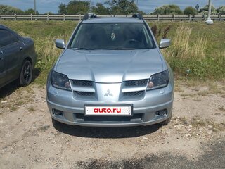 2004 Mitsubishi Outlander I, серебристый, 590000 рублей, вид 1