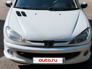 2007 Peugeot 206, белый, 108000 рублей, вид 2
