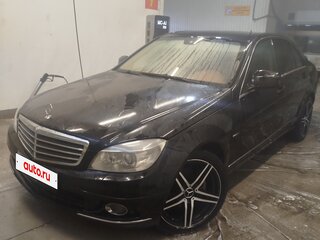 2008 Mercedes-Benz C-Класс 200 III (W204), чёрный, 800000 рублей, вид 1