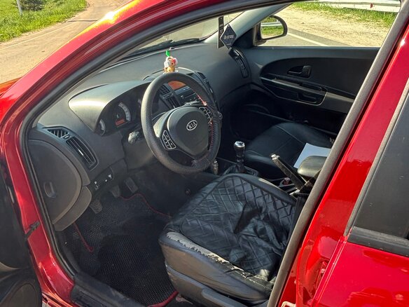 2008 Kia Ceed I, красный, 380000 рублей - вид 7