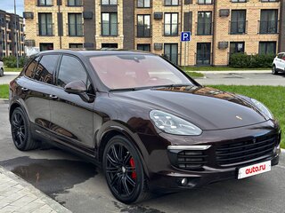 2015 Porsche Cayenne Diesel II Рестайлинг (958), коричневый, 3670000 рублей, вид 5