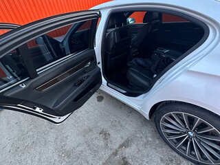2008 BMW 7 серии Long 740Li V (F01/F02/F04), белый, 1200000 рублей, вид 5