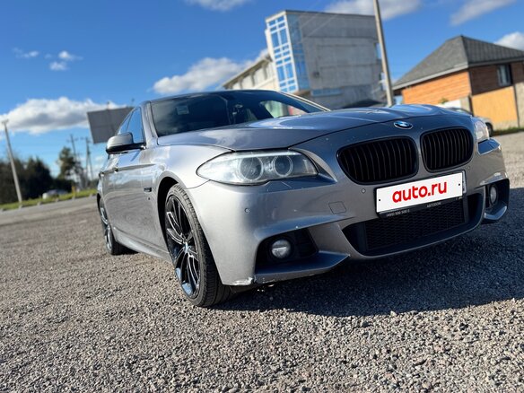 2014 BMW 5 серии 520i VI (F10/F11/F07) Рестайлинг, серый, 2150000 рублей - вид 3
