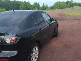 2007 Mazda 3 I (BK) Рестайлинг, чёрный, 500000 рублей, вид 3