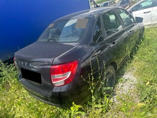 2021 Lada (ВАЗ) Granta I Рестайлинг, чёрный, 448000 рублей, вид 3