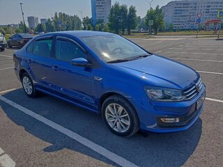 2020 Volkswagen Polo V Рестайлинг, синий, 1500000 рублей, вид 3